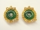 Jade Stud Earrings