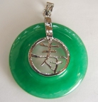 Longevity Jade Pendants