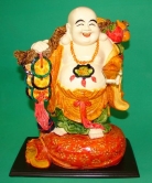 Carrying Money Buddha