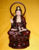 Sitting Goddess Kuan Yin