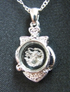 Silver Dragon Pendants