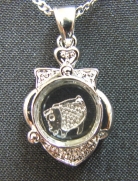 Silver Pig Pendants