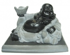 Lying Down Black Buddha