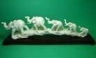 Five Elephants on Bridge