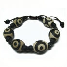 Tibetan 3 Eyes DZI Bracelets