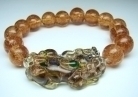 Orange LiuLi Pi Yao Bracelets