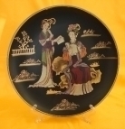 Oriental Style Plate Display