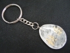 Clear Quartz Key Chain