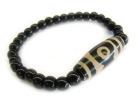 Tibetan 3-Eyed DZI Bracelet