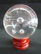 Clear Crystal Ball with Bubble
