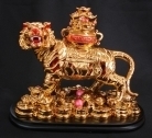 Tiger Carrying Wealthy Pot