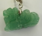 Green Jade Pi Yao Pendant