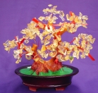 Citrine Gem Tree with Coins
