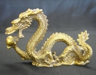 Brass Metal Dragon Statue