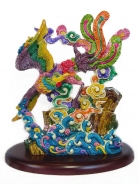 Colorful Phoenix Statue