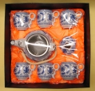 Blue Tea Set w/ Longevity Sign