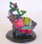 Trunk Up Elephant Statue Carrying Ru Yi