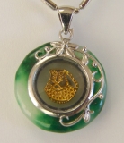 golden tiger pendant