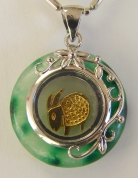 golden rabbit pendant