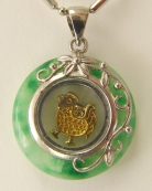 Golden Rooster Pendant