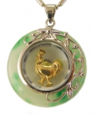 Golden Rooster Pendant
