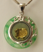 Golden Pig Pendant