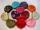 Brocade Jewelry Box with Mirror