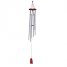 6-Rod Silver Wind Chime