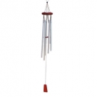 6-Rod Silver Wind Chime