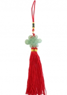 Jade Mystic Knot Lucky Charm