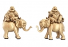 Golden Buddha on Elephant
