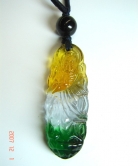Liuli Kuan Yin Necklace