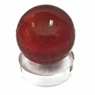 Red Crystal Globe with mani