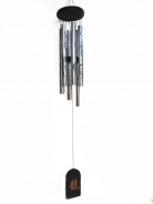 6 Rod Silver Wind Chime