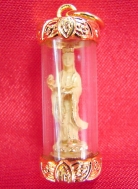 Gold Kuan Yin Pendants