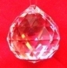 10 of Clear Hanging Crystal Balls