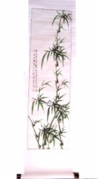 Lucky Bamboo Scroll Picture