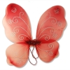 Decorative Burgundy Butterfly with LED Light