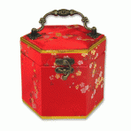 Hexangular-Shaped Jewelry Box