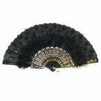 Feather Folding Fan