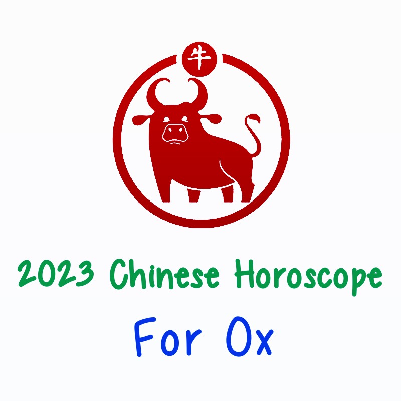 2023 Chinese Horoscope Ox Feng Shui Import
