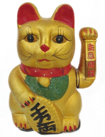 Lucky Cat  Statue 