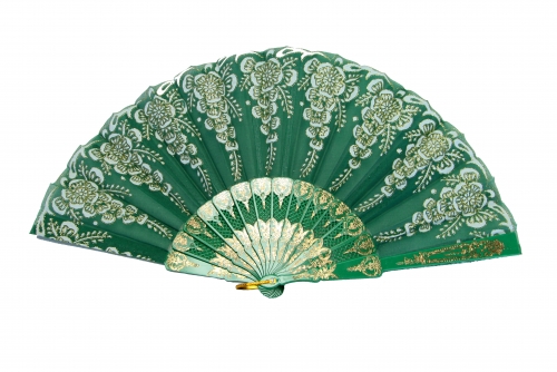 Green Hand Fan