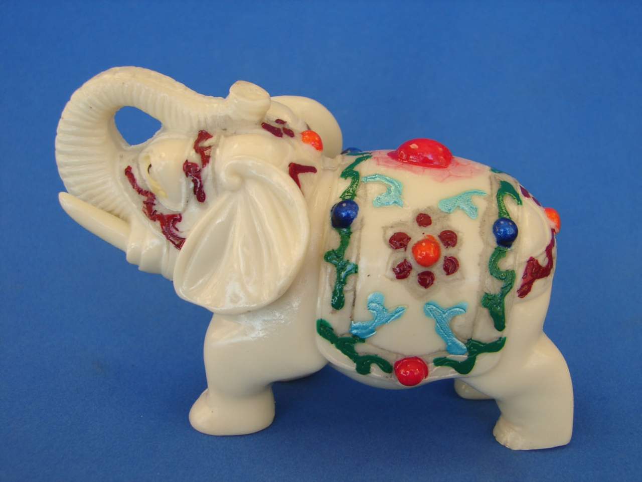 Ivory Elephant Figurines