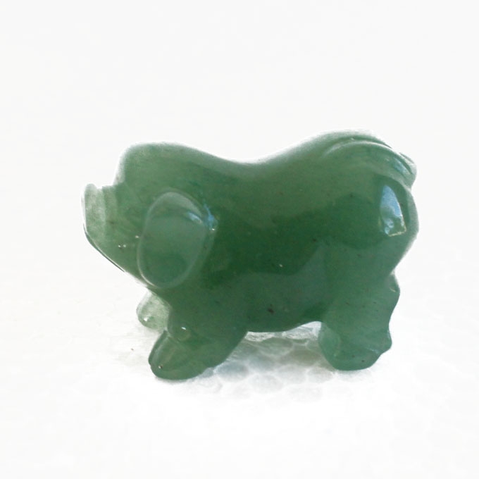 Small Jade Pig Statue