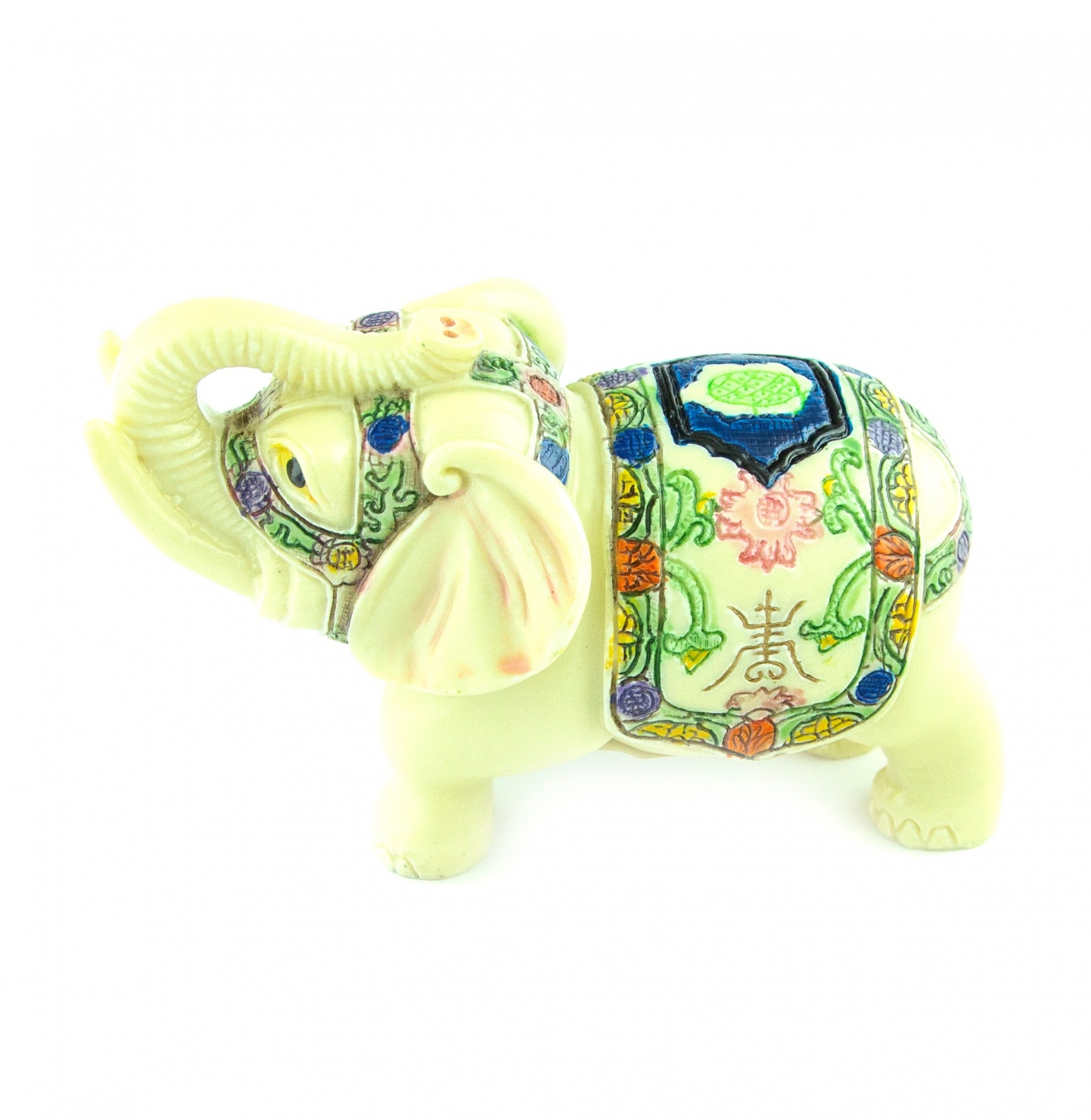 Elephant Statue Stands for Good Luck