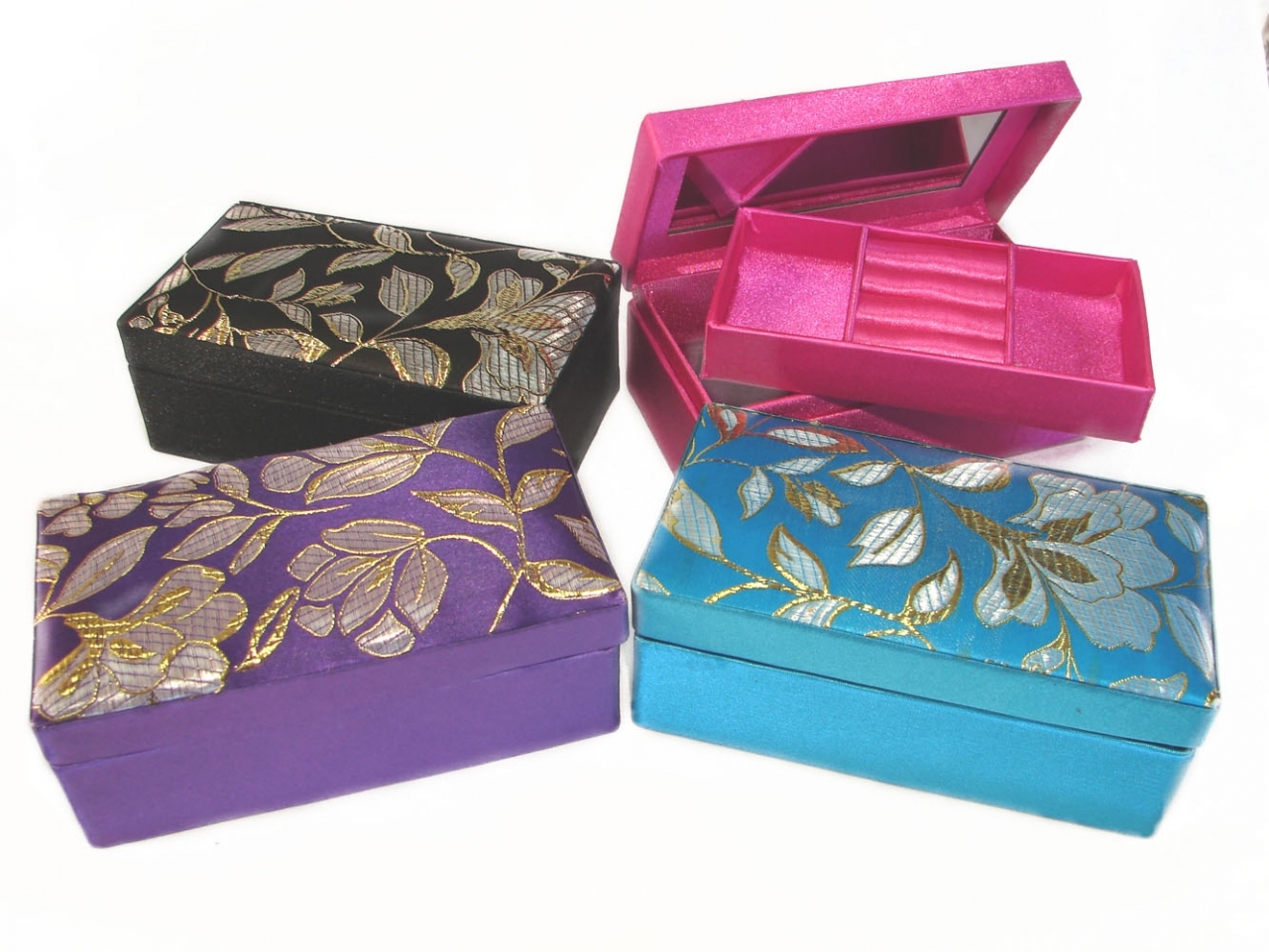 Big Chinese Brocade Jewelry Box for Jewelry