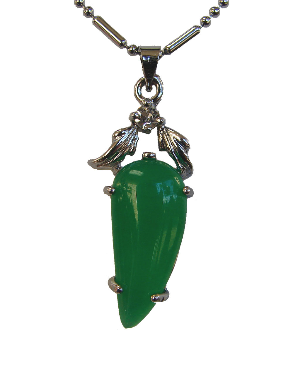 PepperShaped Jade Pendant