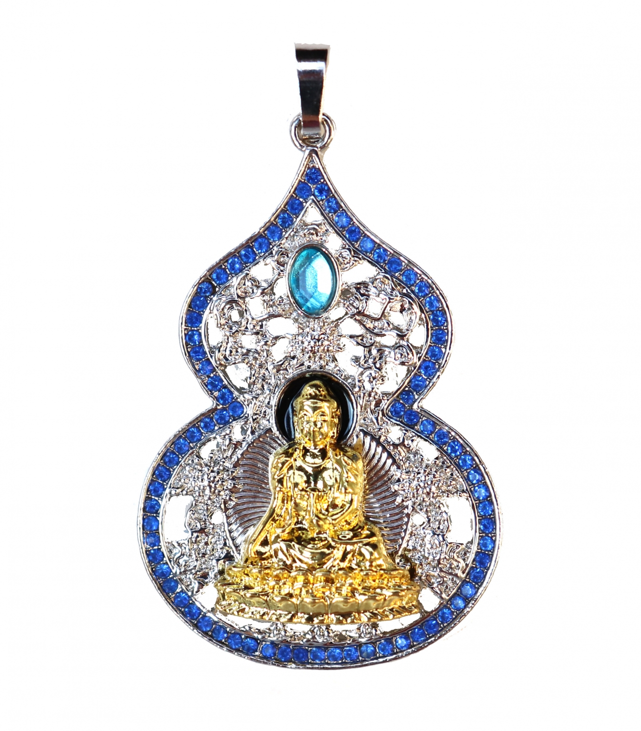 Feng Shui Medicine Buddha Wu Lou Pendant