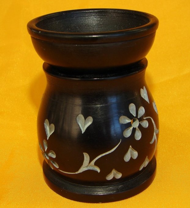 Black Stone Aroma Lamp for Oil